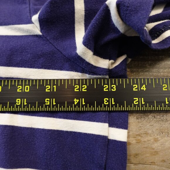 Vineyard Vines for Target Striped Polo Shirt Men’s Large Navy Blue White Whale - Picture 4 of 8